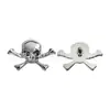 F136 Titanio Cabeza de Calavera Clavo para Oreja Labio Clavo Roscado Interno Aleación de Titanio G23 Joyería para Perforación de Cuerpo Humano Clavo para Hueso de Oreja Clavo para Oreja
