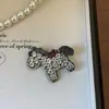 Pinza para el Cabello de Pato con Forma de Poni y Strass Completo para Año Nuevo, Exquisita Pinza Lateral de Alto Brillo con Strass, Accesorio de Cabello Colorido de Moda con Strass