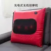 Almohada de masaje de carga inalámbrica multifuncional directa de fábrica, cojín de masaje para espalda y cintura, masajeador cervical