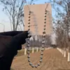 Cadena de collar exagerada al por mayor DIY pequeños accesorios de joyería cadena larga para suéter cadena temperamento coreano transfronterizo Europa y Estados Unidos