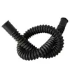 Tubo Ondulado de Plástico Preto Personalizado pelo Fabricante, Tubo de Plástico Resistente a Altas Temperaturas, Tubo Protetor de Capa de Fio Feito Sob Medida Não Padrão