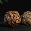 Sándalo Verde Col Tallado Madera Sólida Bola de Mano de Giro Manual Mango de Mano Nuez Mango Juego Mano Flexible Ejercicio Relajación de Manos Dedos Flexibles