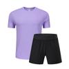 Traje de secado rápido para correr para hombre, verano, exterior, carrera matutina, carrera nocturna, fitness de ocio, baloncesto, un conjunto de traje de entrenamiento