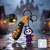 Nuevo llavero de Halloween transfronterizo con una calavera divertida, la Parca y una calabaza, adecuado como regalo o accesorio para actividades de Halloween