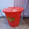 Wenzhou Boda Personalizada Bolsa Baizitu Tamaño Grande Bolsa Cubo de Cáñamo Rojo Acompañante Neceser Suministros de Boda Novia