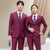 Traje formal de negocios para hombre y mujer, profesor de empresa estatal, ejecutivo de departamento de ventas, ocho colores opcionales, ropa de trabajo para banco