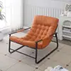 Cadeira de Balanço Nórdica Preguiçosa para Varanda, Uso Doméstico, Lazer, Moderna, Minimalista, Reclinável para Apartamento Pequeno, Sofá Individual