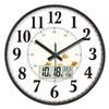 Reloj de Pared para el Hogar con Hora Automática Reloj Moderno para Sala de Estar Reloj de Pared con Calendario Perpetuo para Dormitorio Reloj de Pared Sencillo para el Hogar sin Perforaciones