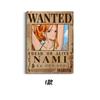 Anime Transfronterizo Personaje One Piece Póster de Recompensa Pintura Decorativa para Dormitorio y Sala de Juegos Impresión de Arte de Pared Dropshipping