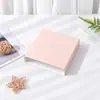 Caixa de suspensão em filme PE, caixa para embalagem de anel, pulseira, colar e joias, caixa de joias simples estilo sleeve, feita sob medida