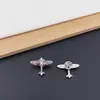 Broche de Avión Pequeño Moda Traje Versátil Accesorio Suéter Broche de Avión Pequeño Personalizado Moda Japonesa y Coreana Pin para Chal