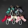 Colgante de Moda Lujoso y de Gama Alta, Decoración de Corbata de Moño, Correa para Teléfono Móvil, Correa de Muñeca, Llavero, Accesorios para Bolsos