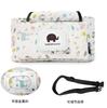 Bolsa colgante para cochecito de bebé, bolsa de momia de gran capacidad, accesorios para cochecito de niños, bolsa colgante, bolsa de almacenamiento para bebé con correa para el hombro