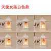 Lâmpada Mini Pônei Retrô LED Eletrônica Portátil Lâmpada de Vela Prop de Luz Decorativa para Atmosfera Presente de Aniversário Pequeno Ornamento