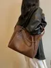 Bolso tote tejido Yuezhi para mujer, nuevo de verano 2026, moderno, simple, de gran capacidad, a la moda, para hombro y cruzado