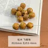 Xujiang Pinus Natural Disco Voador Contas de Ábaco Contas Romboidais Contas Soltas Pulseira Colar Acessórios de Joias DIY Material para Contas