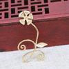 Accesorios para Joyería DIY, Adornos para el Cabello, Pasadores, Materiales al por Mayor, Fundición de Cobre, Flor de Ciruelo de Cobre, Se Puede Incrustar con Ramas de Flores A677