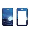 Portatarjetas Personalizado con Cordón, Portatarjeta de Identificación Retráctil, Insignia de Empleado, Patrón Impreso con UV, Portatarjeta de Foto de Identificación de Plástico