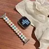 Pulseira de Relógio de Laço Único Cor Pérola Adequada para Apple Watch S10 S11 Huawei Fit4 Gt6 Xiaomi 10