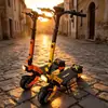 Patinete eléctrico plegable de alta potencia para adultos, 11 pulgadas, tracción simple/doble, frenos de disco delanteros y traseros, todoterreno transfronterizo, para transporte de pasajeros