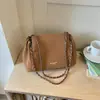 Bolso vintage texturizado de gran capacidad para mujer, nuevo y popular bolso de cadena 2026, bolso de hombro y bandolera de moda