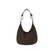 Bolso de moda al por mayor estilo coreano, bolso tipo empanada para mujer, nuevo modelo otoño 2026, bolso de hombro simple de color liso, bolso versátil para debajo del brazo