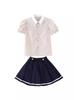 Roupas de jardim para jardim de infância estilo britânico roupas de verão para crianças estudantes roupas para fotografia de formatura terno de uniforme escolar roupas de classe para alunos do ensino fundamental de verão