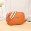 Bolsas para Mujer Estilo Nuevo Comercio Exterior Transfronterizo Color Sólido Pu Bolso Cruzado Pequeño para Mujer Bolso de Hombro para Dama Bolso Cuadrado Pequeño