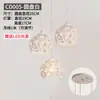 Nuevo candelabro para comedor, diseño de tres cabezas, mesa de comedor simple, estilo popular, lámpara de noche para dormitorio, lámpara creativa para barra de bar, arte de madera y hierro