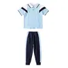 Ropa de Verano para Jardín de Infancia Estilo Deportivo Ropa de Clase Traje de Uniforme Escolar para Niños Ropa de Clase para Estudiantes de Primaria Ropa para Foto de Graduación de Verano