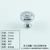 Venda Direta de Fábrica Francês Alto Padrão Luxo Leve Multicor Prata Galvanizado Móveis Gaveta Armário Porta Pequena Puxador Puxador de Guarda-Roupa