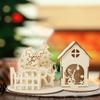 Quebra-Cabeça de Chalé de Natal Transfronteiriço Novos Enfeites Decorações de Mesa para Festa de Feriado Presentes de Natal DIY para Crianças