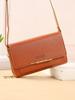 Cartera Nueva para Mujer 2024 Estilo Coreano Bolso de Hombro Multifuncional Clutch Mediano Monedero Ventas Directas de Fábrica