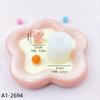 Juguete de Comida de Dibujos Animados Accesorios de Resina Molde de Silicona Horneado de Pasteles Pegamento de Crema DIY Molde de Juguete Pequeño Blandito de Resina