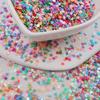 Lentejuelas de colores mezclados de gran venta, lentejuelas de arte de uñas de estrella hueca de cinco puntas, material de bricolaje, relleno de cáñamo de flujo, película de color de PVC
