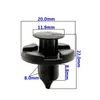 8mm Guarda Tanque de Água do Motor de Carro Para-lama Para-choque Clipe de Travamento Tipo Rebite de Pressão Adequado para Nissan