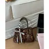 Versátil Bolso Pequeño Texturizado Estampado de Leopardo para Mujer 2026 Nuevo Bolso Cruzado Bolso de Mano Diario para Mujer Bolso Cubo Bolso de Hombro Único para Mujer