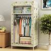 Armario de Almacenamiento para Dormitorio de Estudiantes Moderno Simple Personalizado Simple para Alquiler Engrosado Económico Perchero de Tela para Ropa Ensamblado