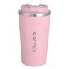 Caneca de Café de Aço Inoxidável 304 com Display Inteligente de Temperatura, Segunda Geração, Exportação, Copo Térmico de Aço Inoxidável, Camada Dupla a Vácuo, Copo de Água para Carro