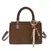 Bolsa de Color Sólido de Verano con Estampado de Leopardo de Nicho para Mujer 2026 Nueva Versátil Bolso Cruzado Moda Súper Caliente Bolso de Mano Pequeño