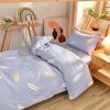 Fabricante Venta al por Mayor Dormitorio de Estudiantes Juego de Tres Piezas Litera Escolar Edredón Colchón Juego de Seis Piezas de Suministros Personalizado