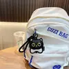 Llavero Colgante Gatito de Cuero Lindo Llavero Colgante Muñeca Regalo Creativo de Dibujos Animados de Pareja de Cuero Colgante de Bolsa de Regalo