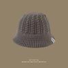 Gorro de Punto de Invierno y Otoño para Mujer con Circunferencia de Cabeza Grande, Gorro Cálido de Moda Postparto para Mujeres Embarazadas, Gorro de Pescador a Prueba de Viento para Invierno
