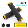 Bicicleta Liga de Alumínio Buzina Tampa do Guidão Tampa de Borracha para Guidão Antiderrapante Bola de Carne Buzina Guidão Tampa do Guidão para Bicicleta de Montanha Venda por Atacado