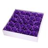 Novo 520 Dia dos Namorados Rosa Espessada 5 Camadas Colorida Cabeça de Flor Grande Flor de Sabão Flor Imortal Caixa de Presente Buquê Material