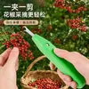 Herramienta especial para recolectar granos de pimienta, utilizada para cortar granos de pimienta, frutas, arándanos, cerezas, cebollín chino, uvas, fresas y lichis. Al por mayor