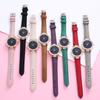 Reloj para estudiante mujer cara Cielo Estrellado mujer moda coreana moda correa simple dos piezas pedrería regalo regalo reloj mujer