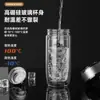 Taza de Huevo de Ganso de Doble Pared de Vidrio Mingxia Hecha a Medida de Alto Borosilicato con Filtro Taza de Té Taza de Regalo de Negocios para Hombres