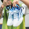 Sapatos masculinos de outono 2024 novo tênis de malha respirável com sola grossa jovem curinga casual para corrida live burst