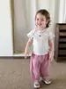 Ropa para Niños Zhe Li Pantalones para Niñas Verano Estilo Delgado 2026 Casual para Niños Pantalones Jogger Anti-Mosquitos Pantalones Capri para Bebé Niña Clase A